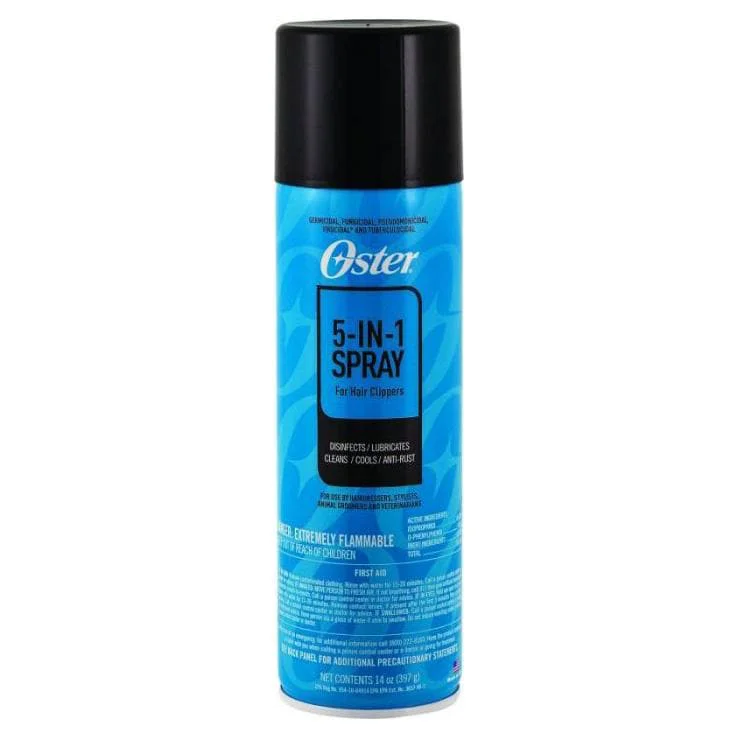 Long-Lasting 5-IN-1 Spray for Hair Clippers 14 oz OSTER Specialty