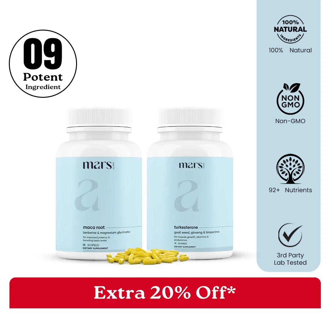 Verified Mars Power Rush Combo - Potenziato da Turkesterone e radice di Maca Powerful