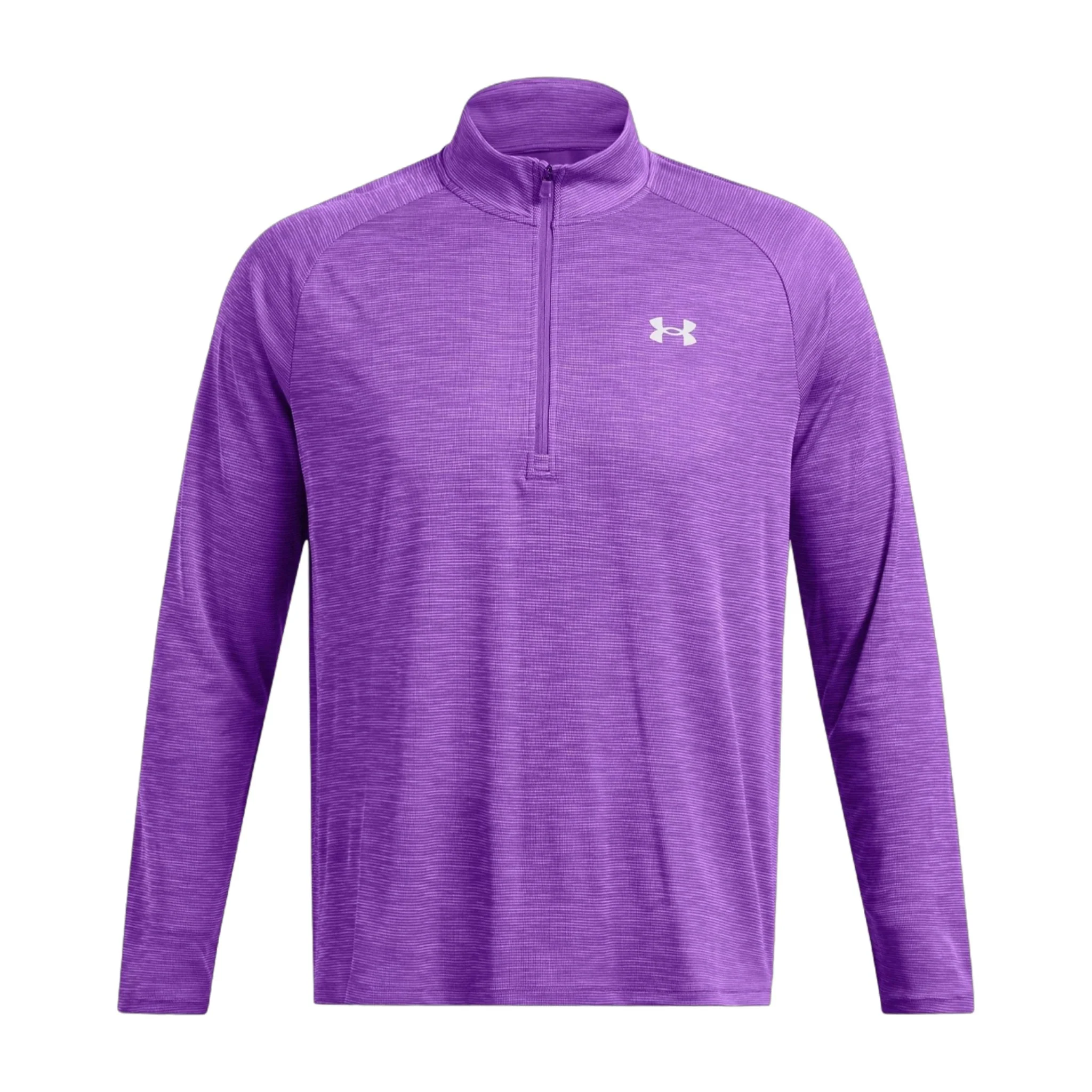 Sustainable Under Armour Men's Long Sleeve Tech Textured 1 2 Zip High Neck Long Sleeve Shirts Long-Lasting