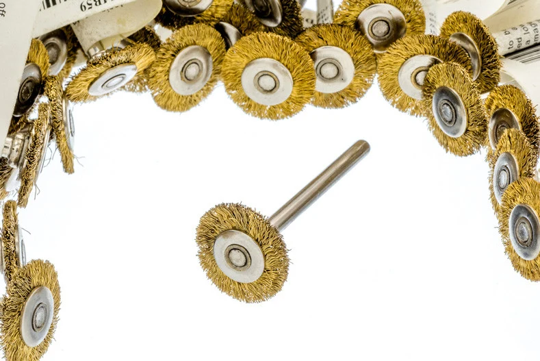 Next-Generation 36 PC Brass Wire Wheel Brush 5 8 Diameter Elite