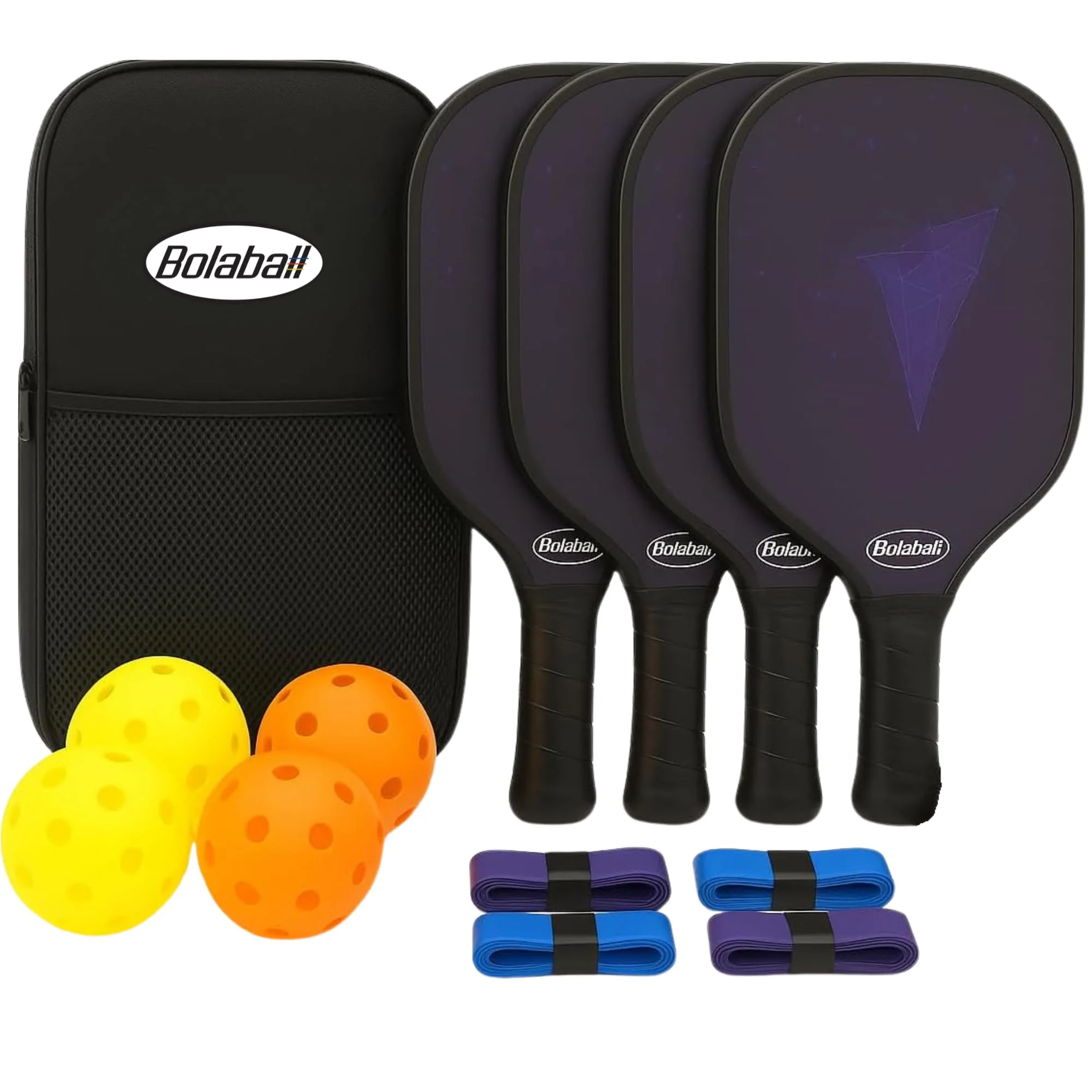 Selected Bolaball Pickleball Paddles Set of 4 Next-Generation