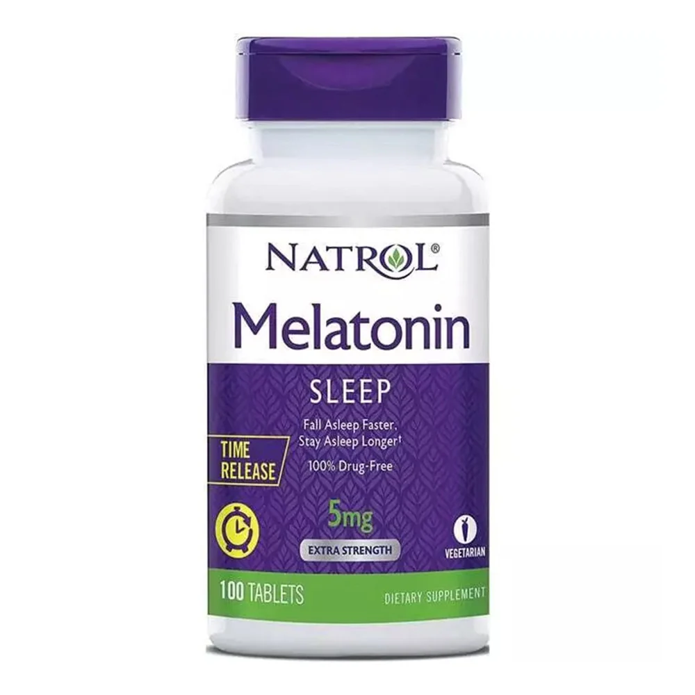 Professional Natrol Melatonin Tr 5Mg Time Release Tablets - 100 Ea High-Performance