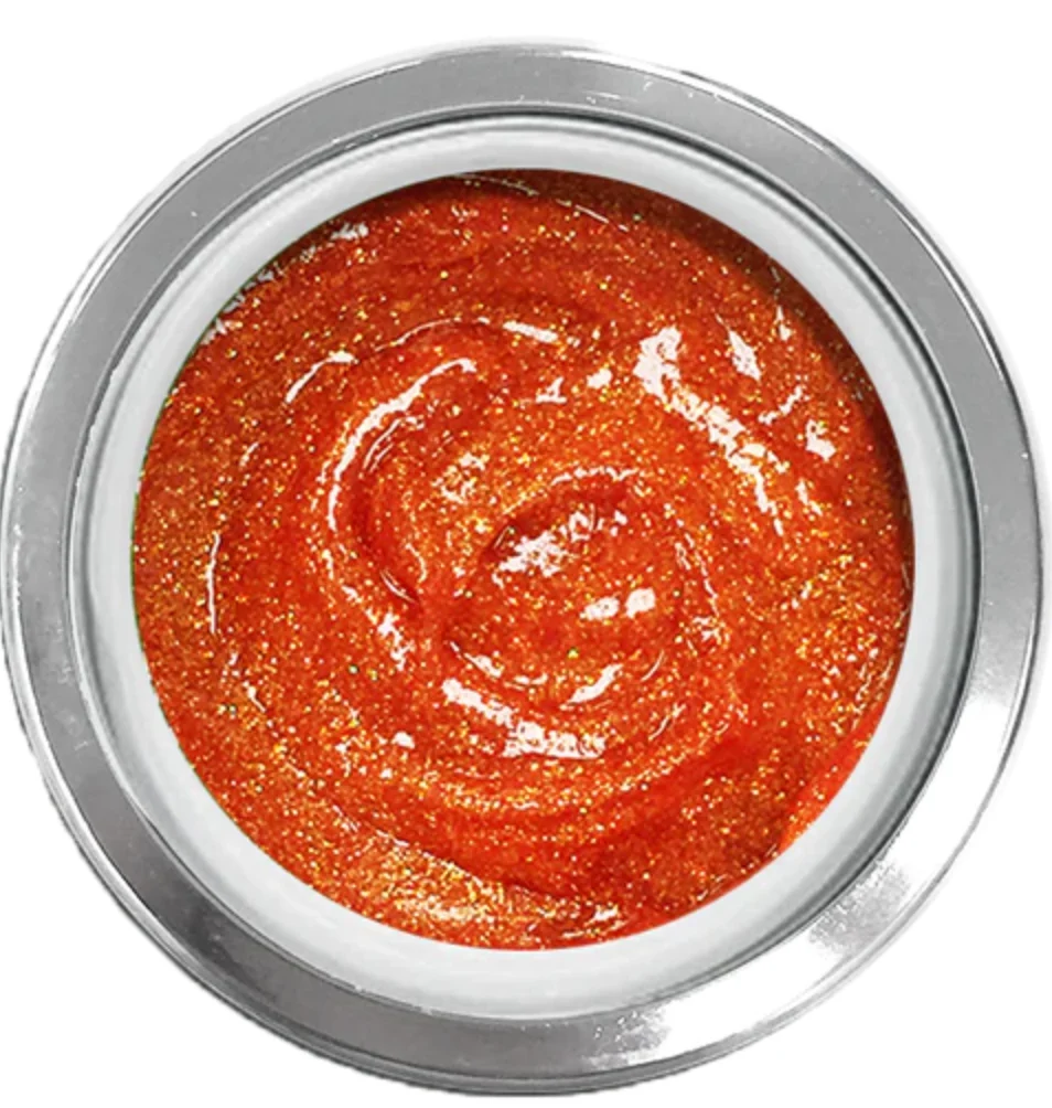 Premium Material Glitter Shifter Coral - Akzentz Gel Play UV LED Clean
