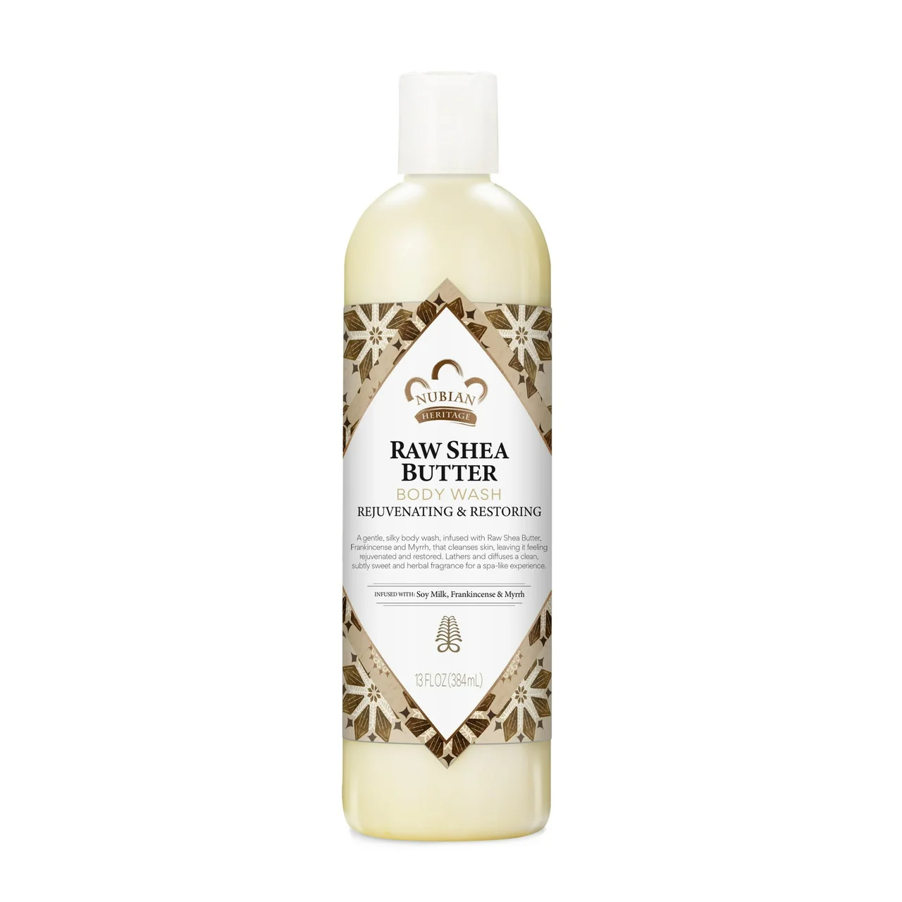 User-Friendly Nubian Heritage Raw Shea Butter Body Wash With Soy Milk And Vitamin E 13 Oz Secure