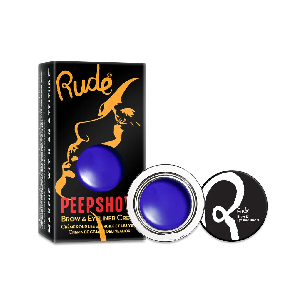 Premium RUDE Peep Show Brow Eyeliner Cream Brights - Excitement by Avera Group Expertly Made