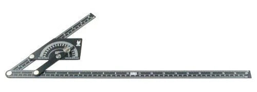 Contemporary 20-Inch Large Angle Protractor Ruler Cutting Saw Guide Green