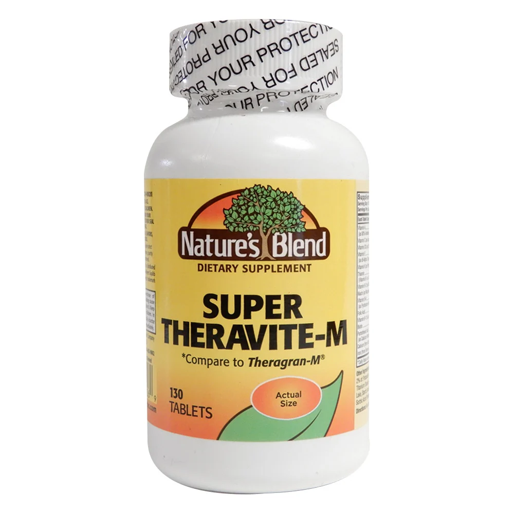 Verified Natrul Health Theravite-M With Beta Carotene Tablets 130 Ea Organic