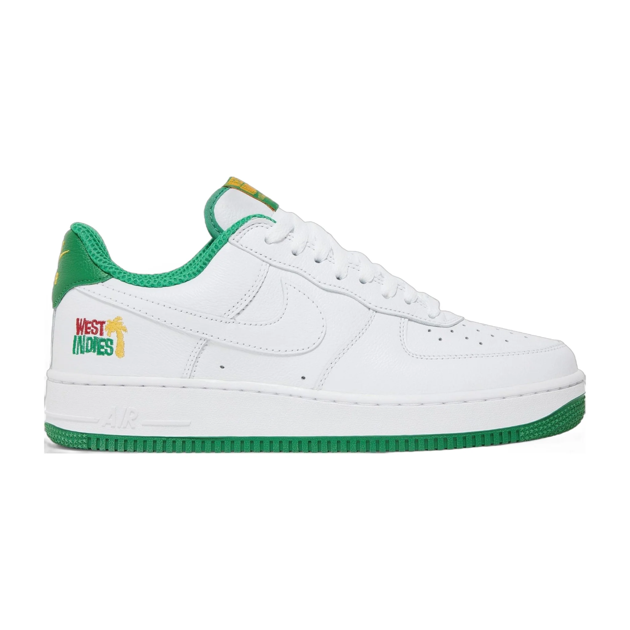 Green Nike Men's Air Force 1 Low Retro Qs 'West Indies 2022' Sneakers Quality