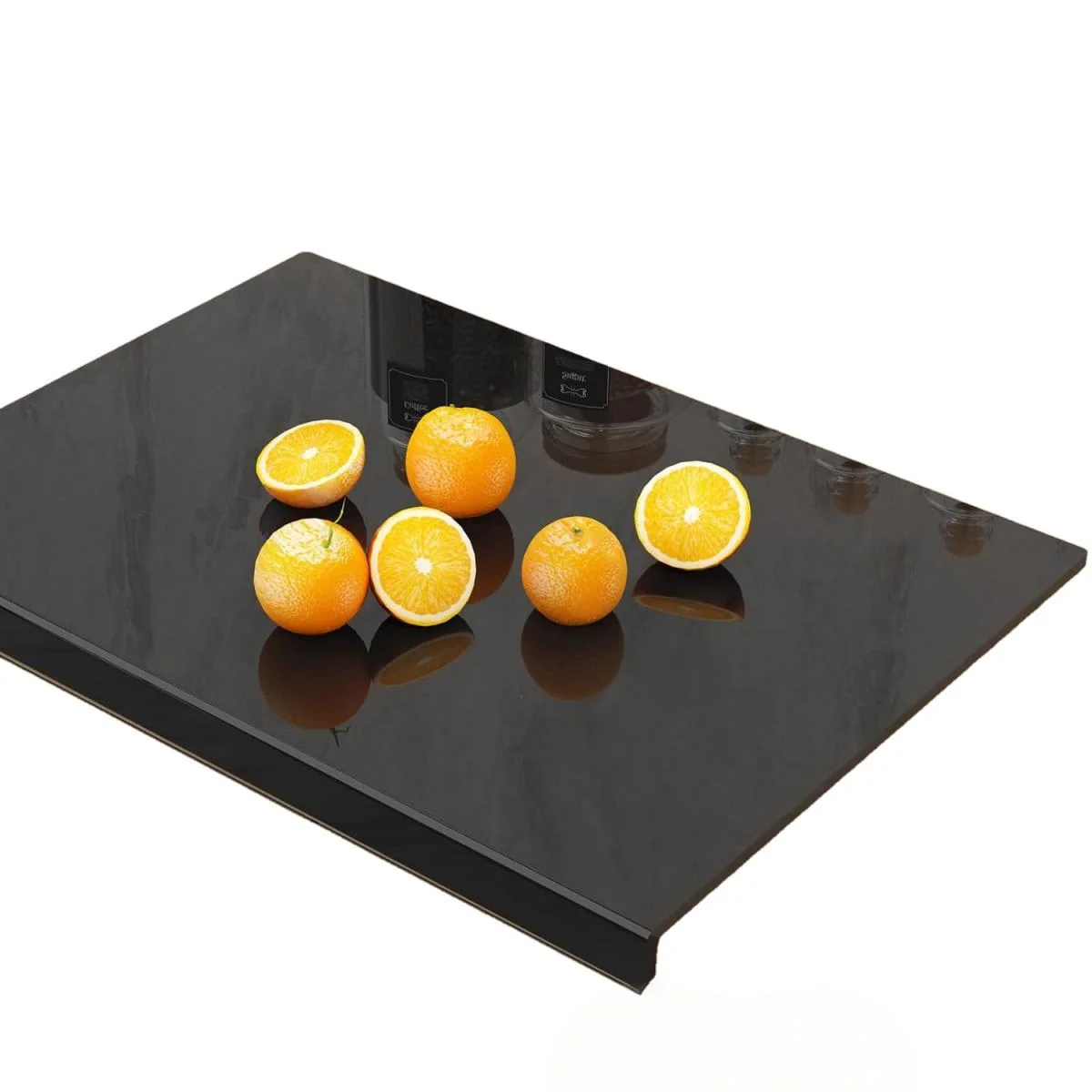 Green Acrylic Countertop Protective Cutting Board - Non-Slip Thickened Kitchen Mat Verified
