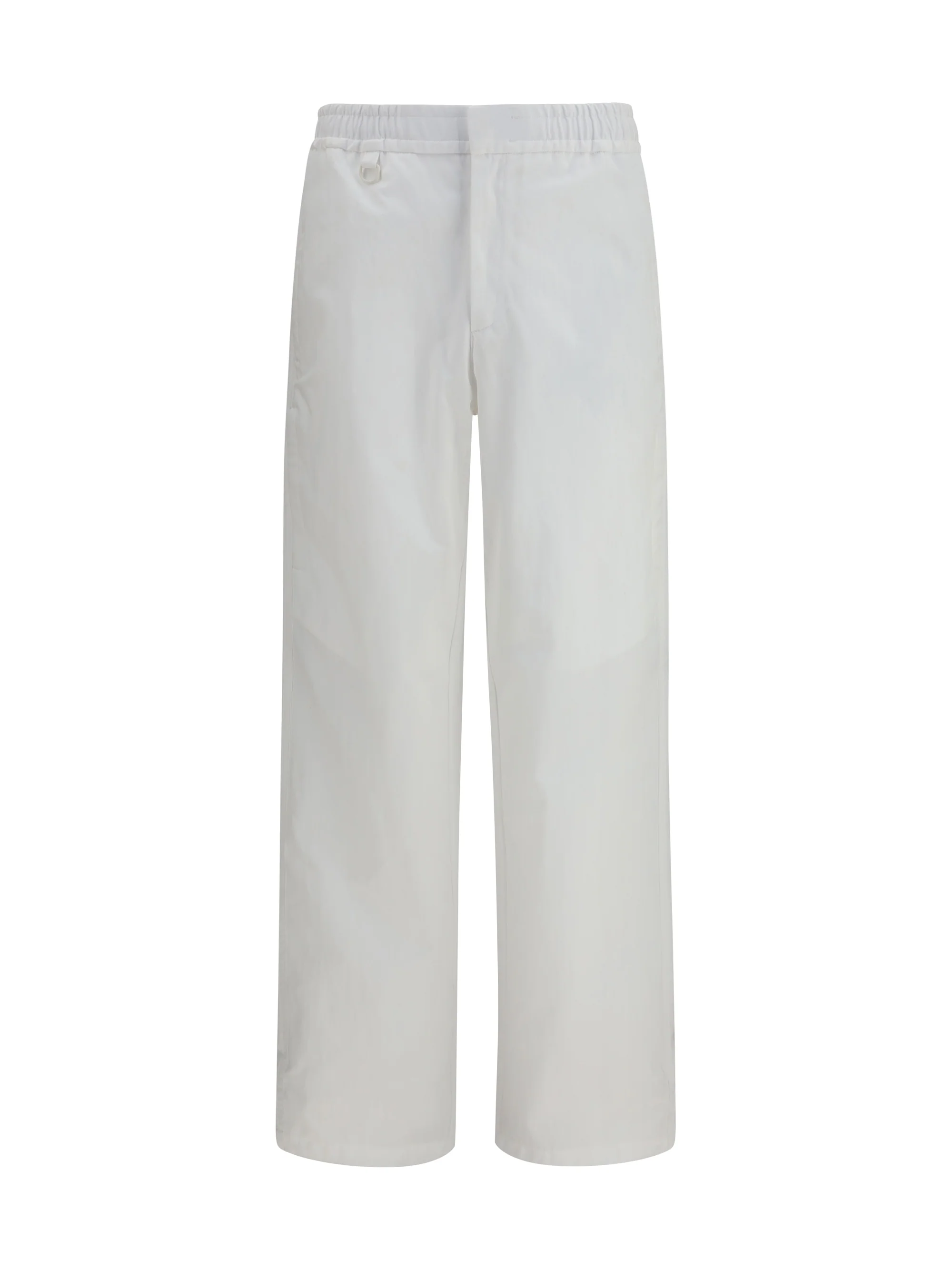 World-Class Straight-Leg Trousers White Durable