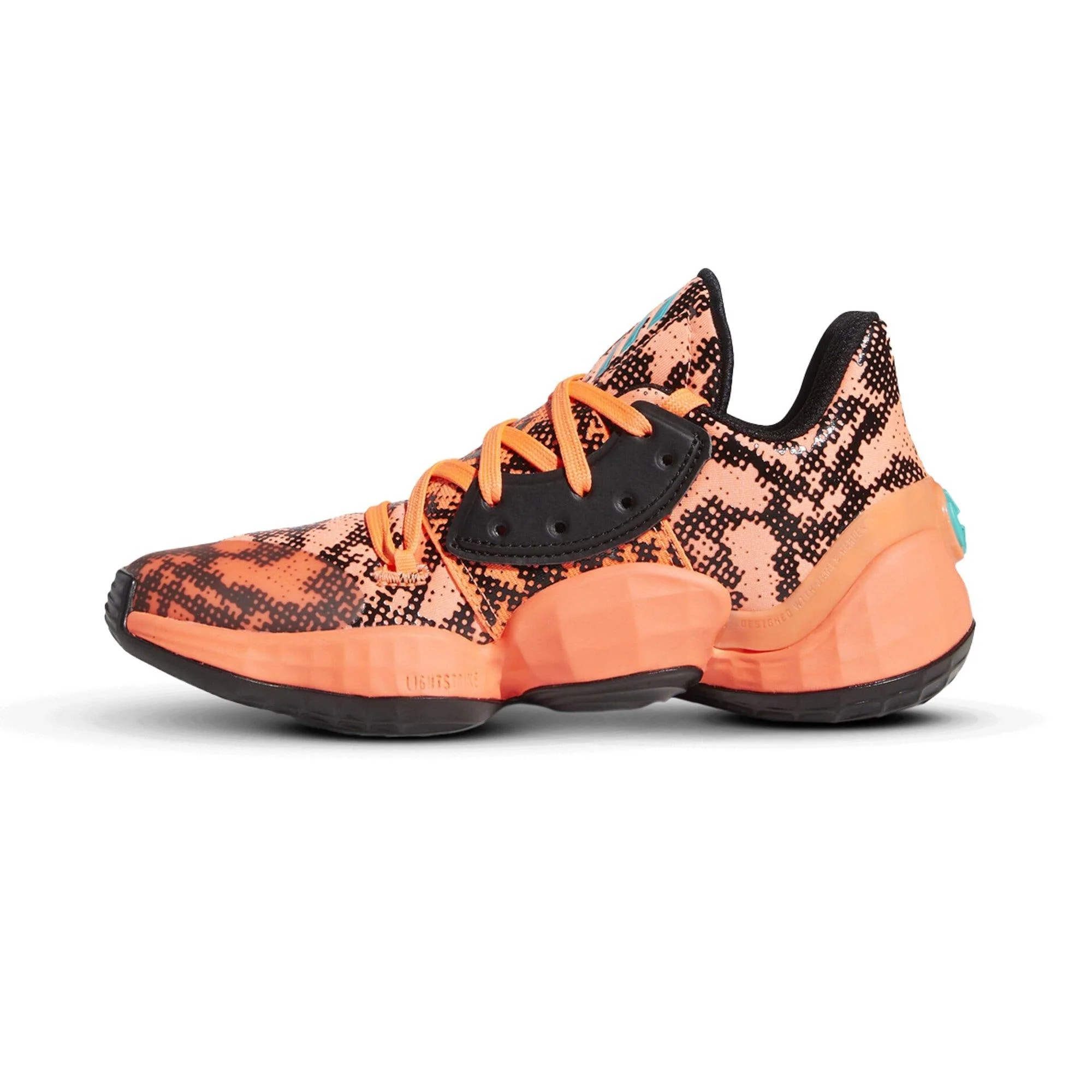 Green adidas Men's Harden Vol. 4 Sneakers Minimalist