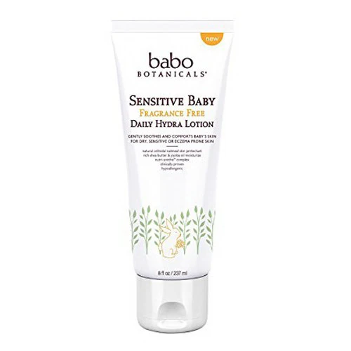 Genuine Babo Botanicals Sensitive Baby Daily Hydra Lotion Fragrance 8 Oz High-End