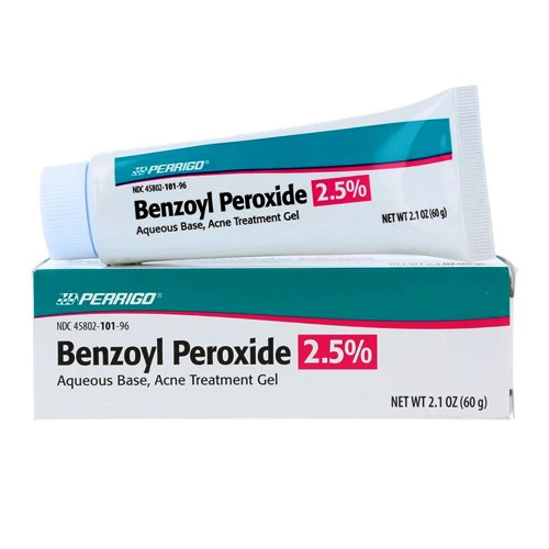 First-Class Perrigo Benzoyl Peroxide 2.5 Percent Hydroalcoholic Base Acne Gel For Acne Treatment - 60 Gm High-End