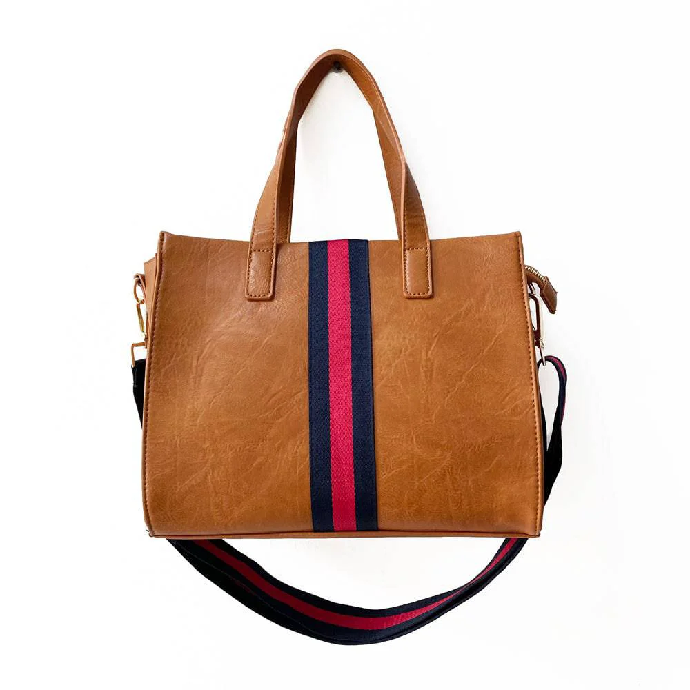 Consistent Threaded Pear Becki Tote Enhanced
