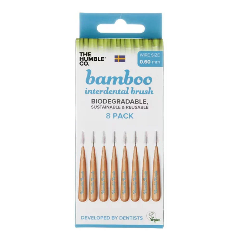 Premium The Humble Co Interdental Bamboo Brush 0.60 mm 8 Ea Proven