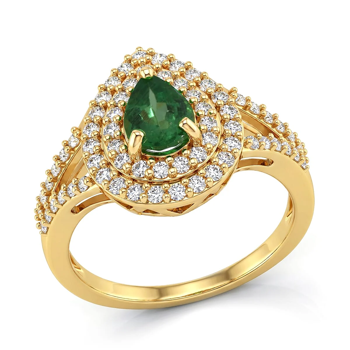 World-Class HomeJewelryRingsHalo Rings 8613382 High-Performance