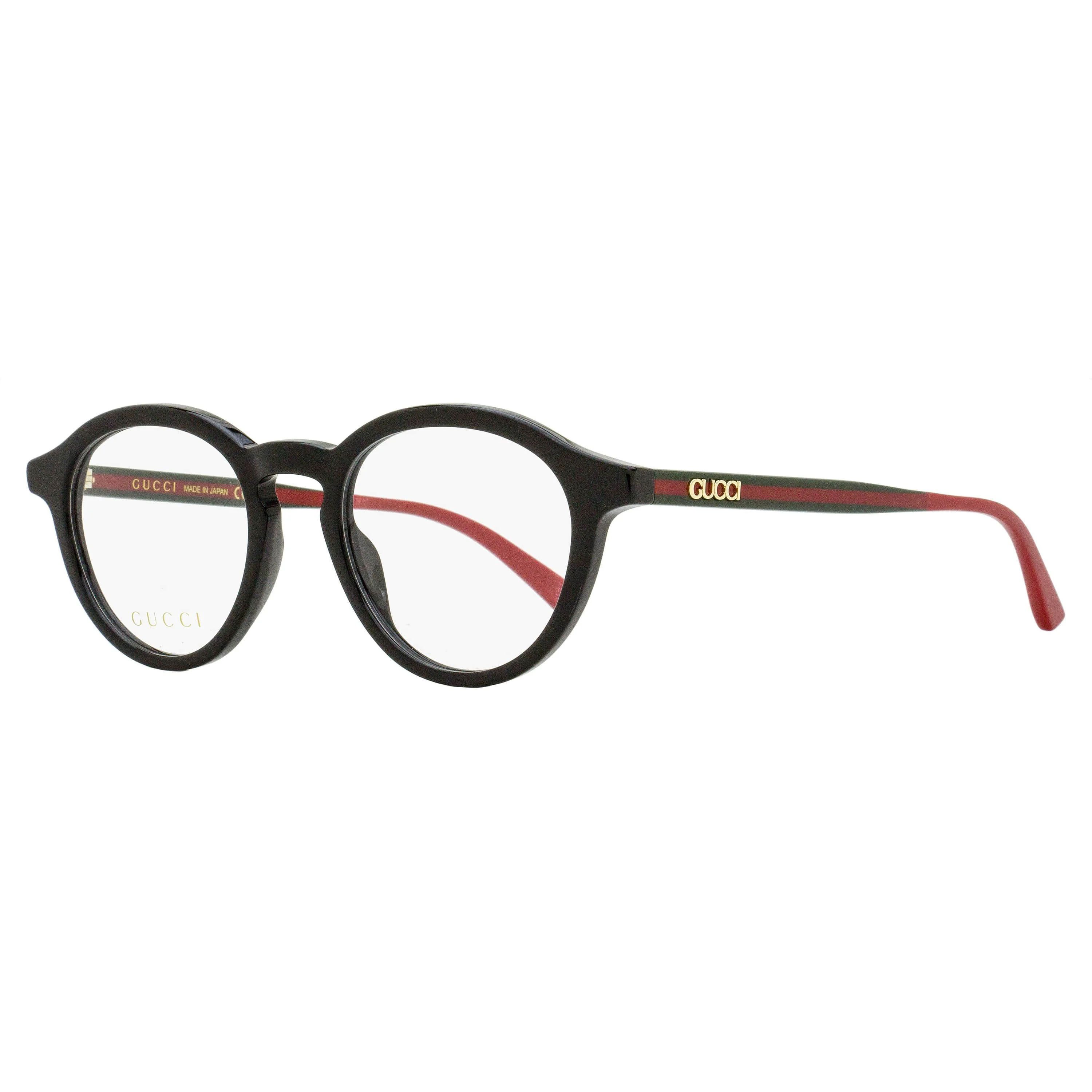 Minimalist Gucci Keyhole Pantos Eyeglasses GG1871O 001 Black 49mm Top-Quality
