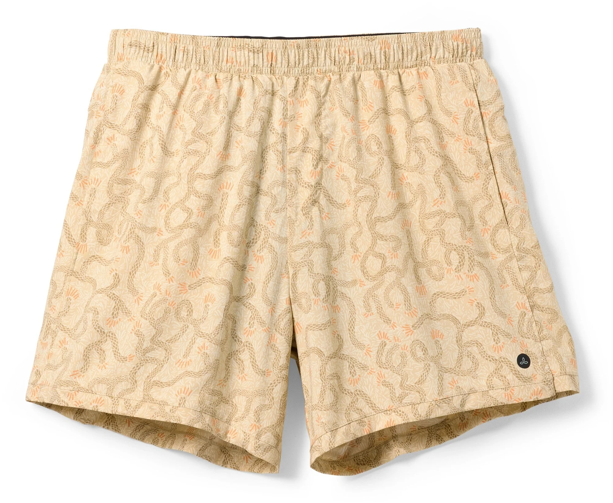 Breathable Prana Men's Peak To Pavement Lined Upf 30 6 Inch Shorts Clean