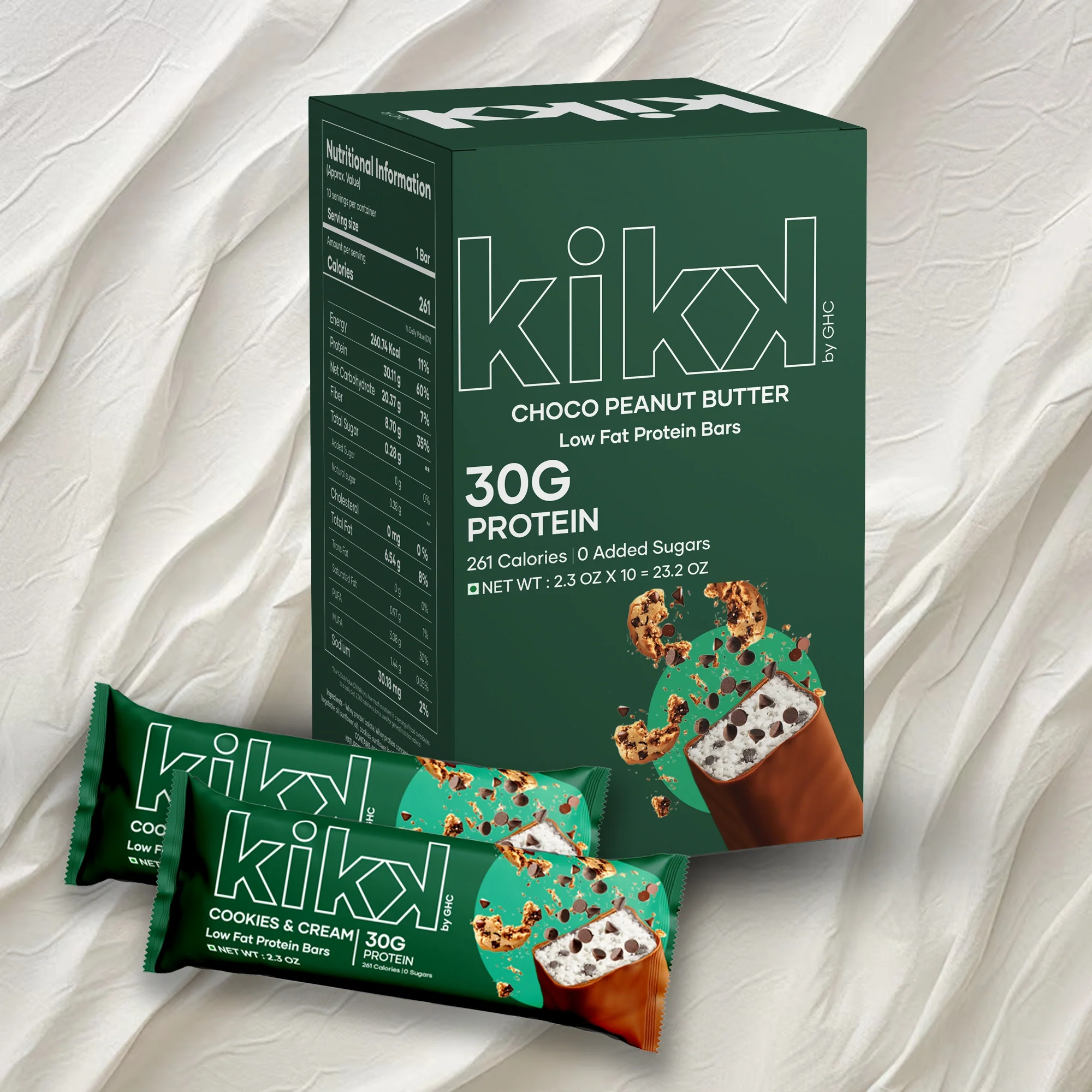 Breathable Low Fat Protein Bars Contemporary