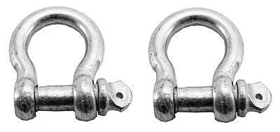 Refined 2 Pack 3 8 Steel Bow Shackle Clean