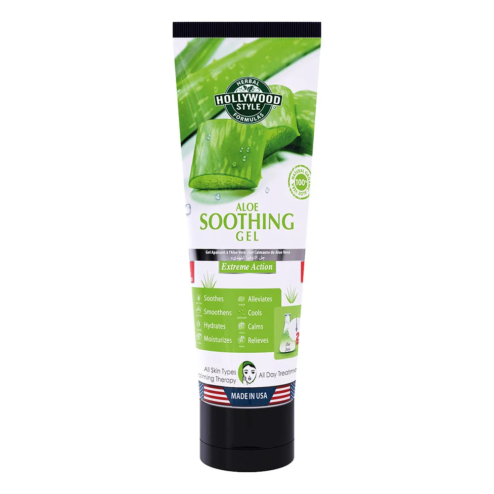 Fashionable Hollywood Style Aloe Soothing Gel 3.2 Oz Relaxed