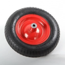 Authentic Air Tire Wheel and Rim for Wheel Barrow Wheelbarrow Cart World-Class