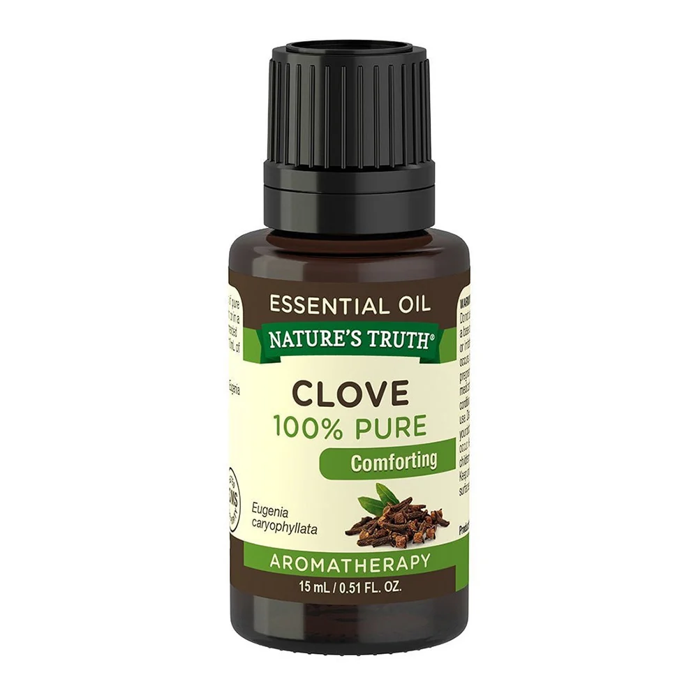 Official Natures Truth Essential Oil Clove 0.51 Oz Organic