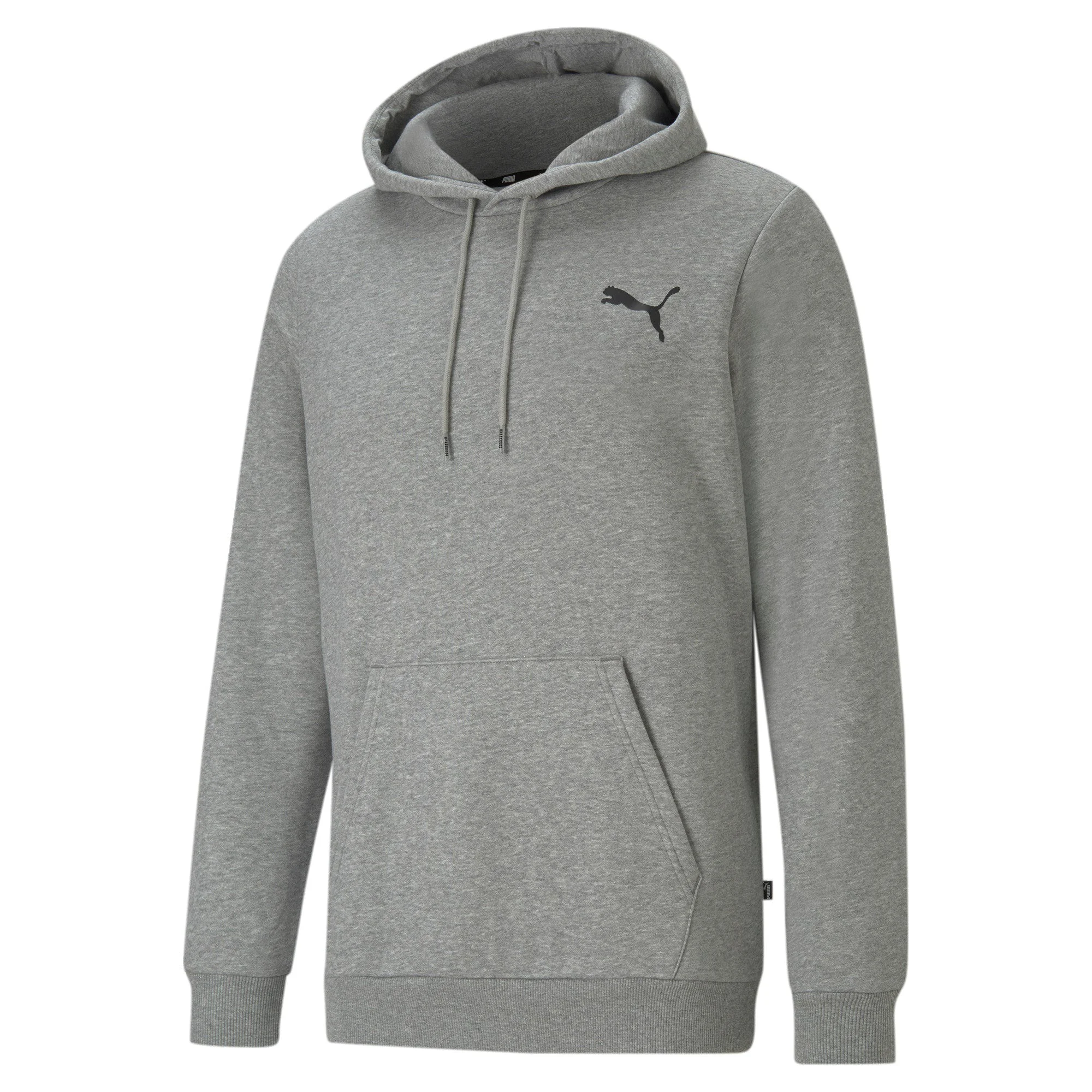 Natural Puma Men's Essential Small Logo Hoodie Fleece Hoodies Fine Crafted