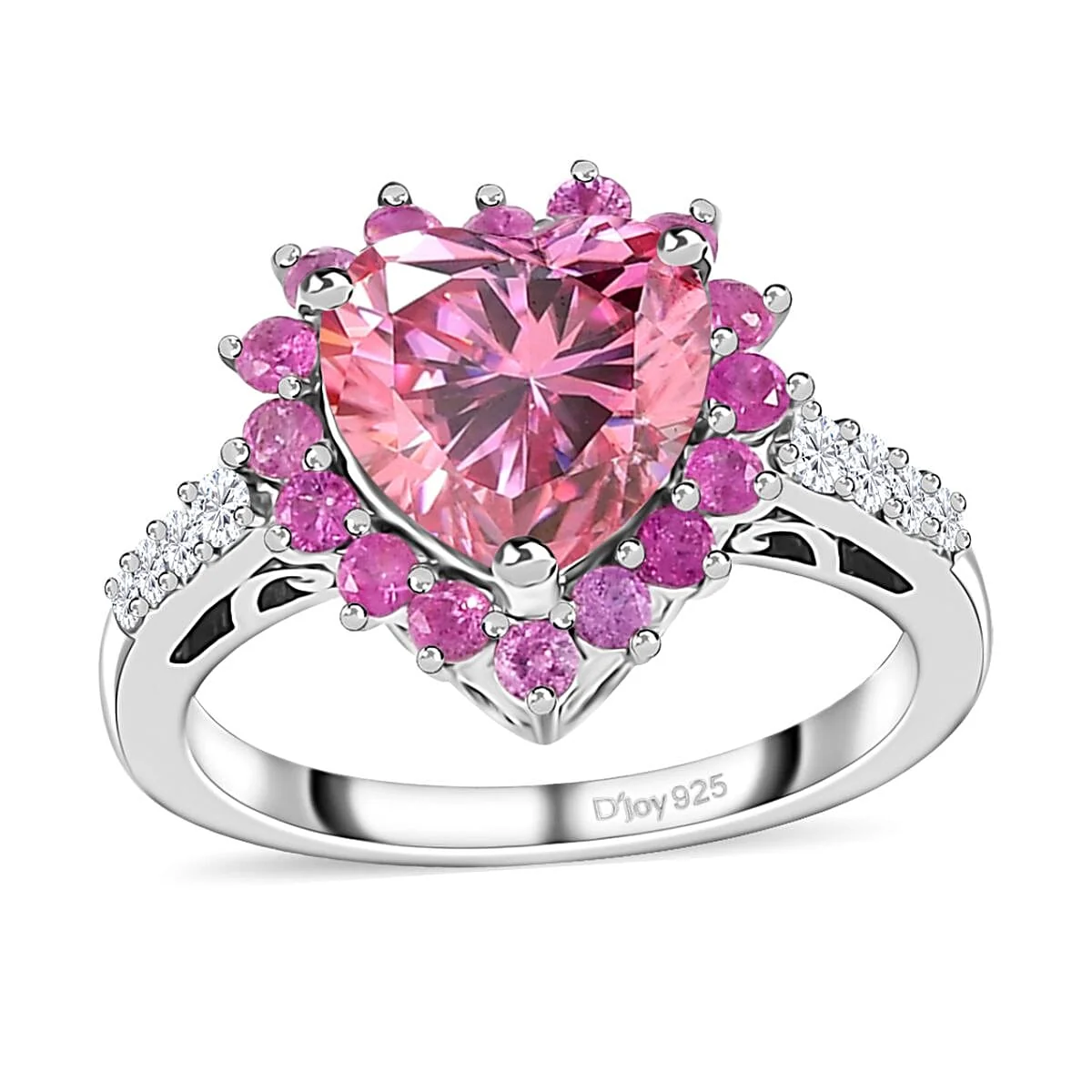 Green HomeJewelryRingsHalo Rings 7693248 Smart
