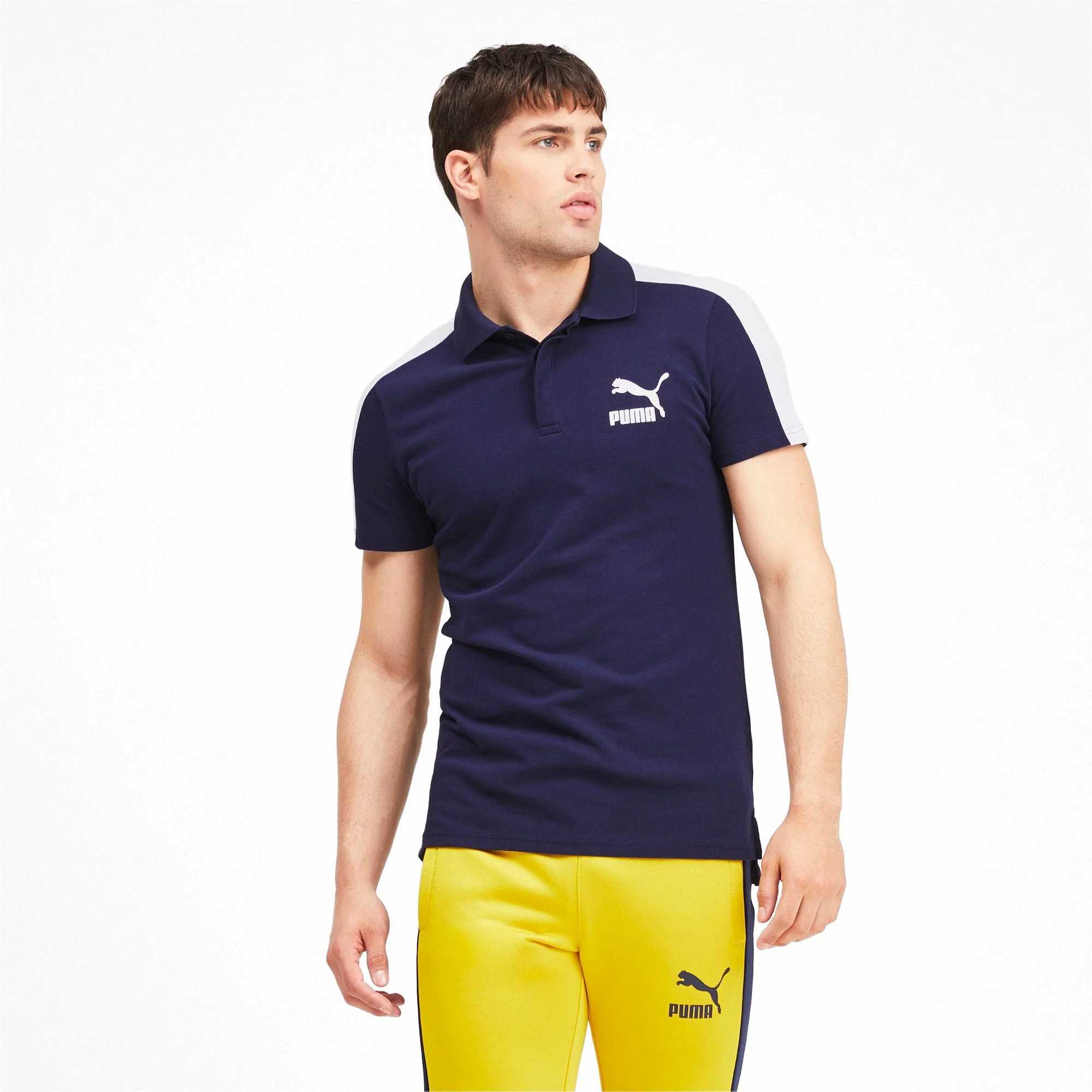 Effective Puma Men's Iconic T7 Polo Polos Top-Quality