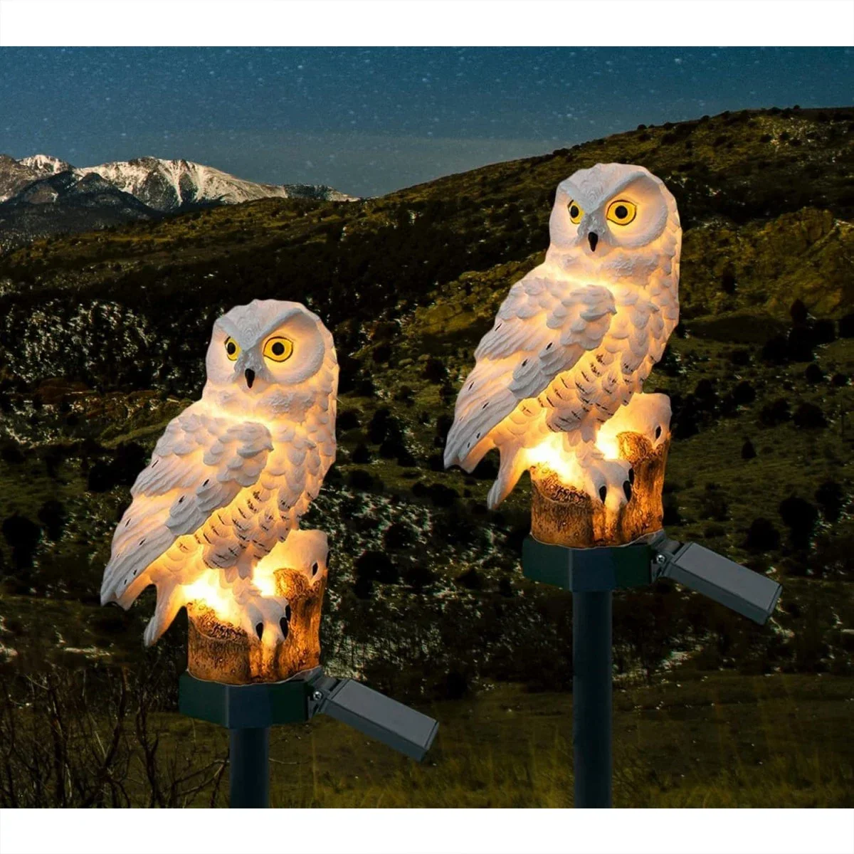 Innovative Cute Owl Solar Garden Decoration Light Excellent