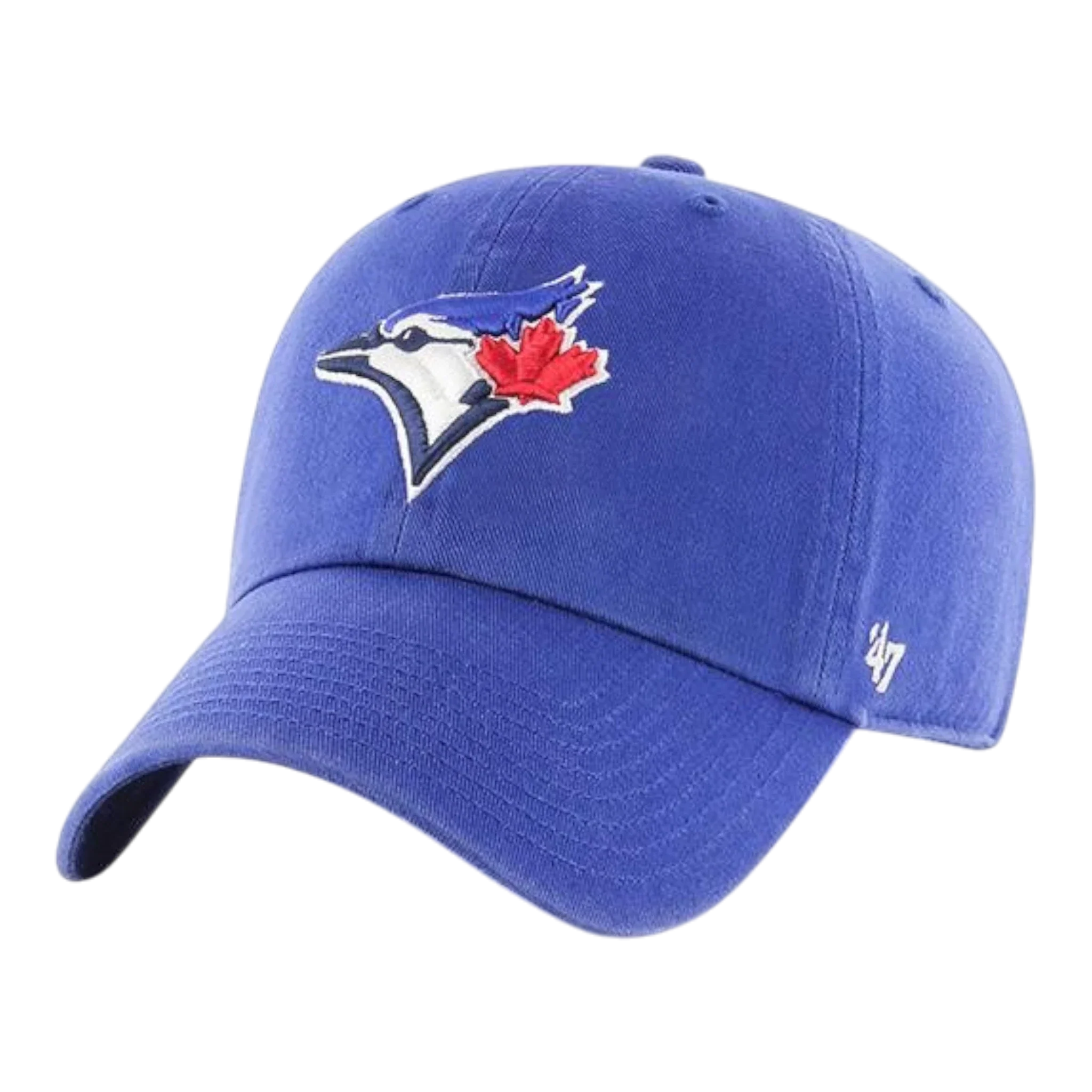 Luxury 47 Brand Clean Up Toronto Blue Jays Strapback Hat — Royal Blue Adjustable Cap Original
