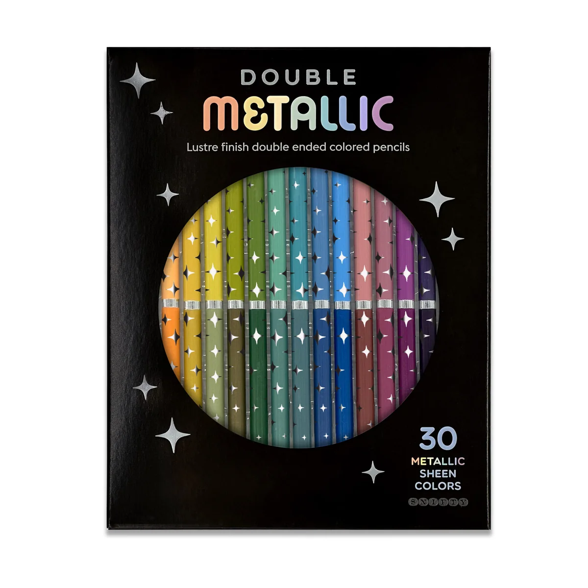 Powerful Double Metallic Colored Pencil Set Artisan