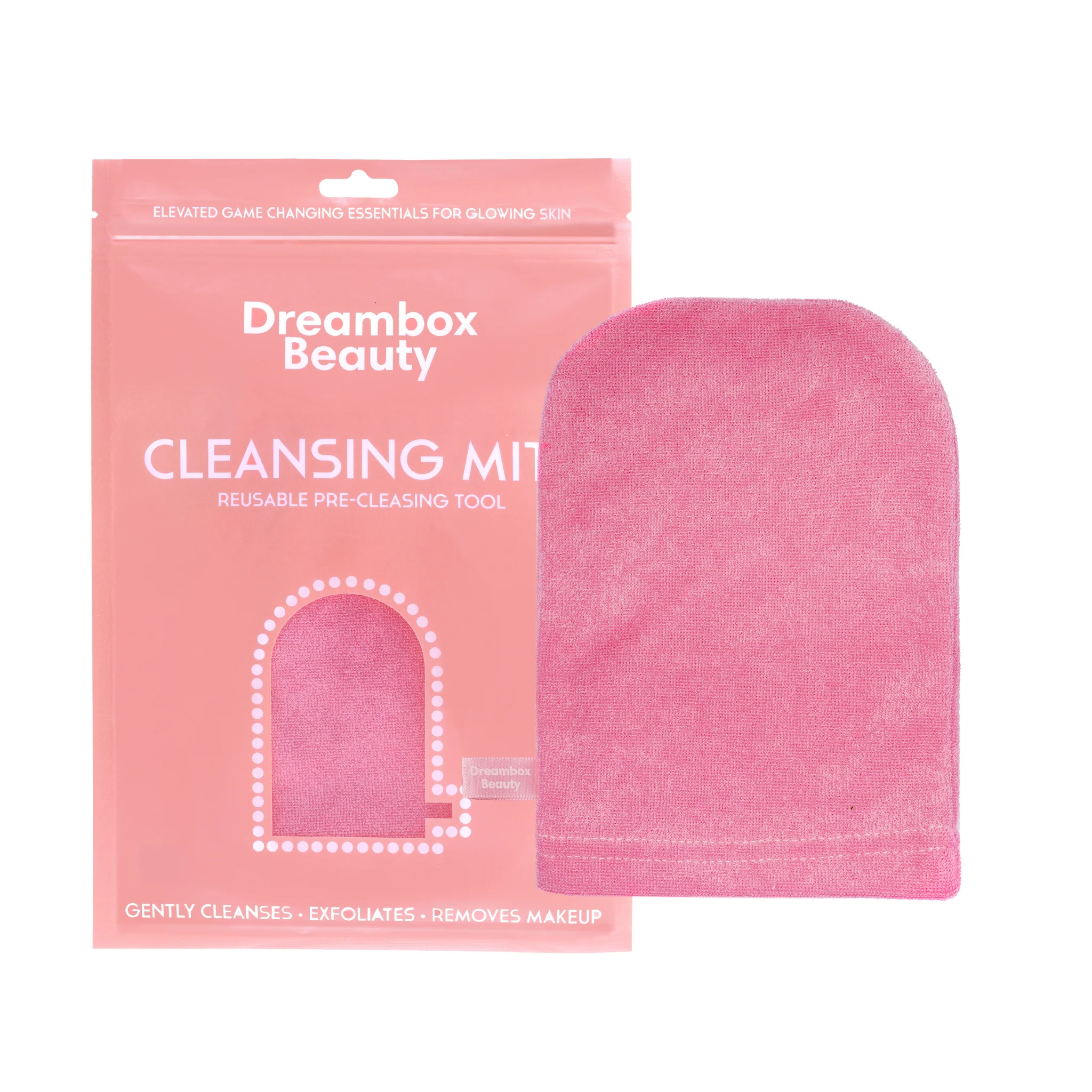 Comfortable Makeup Remover Mitt Microfiber Cleansing Mitt Functional