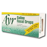 Contemporary Ayr Saline Non-Medicated Nasal Drops - 50 Ml Clean