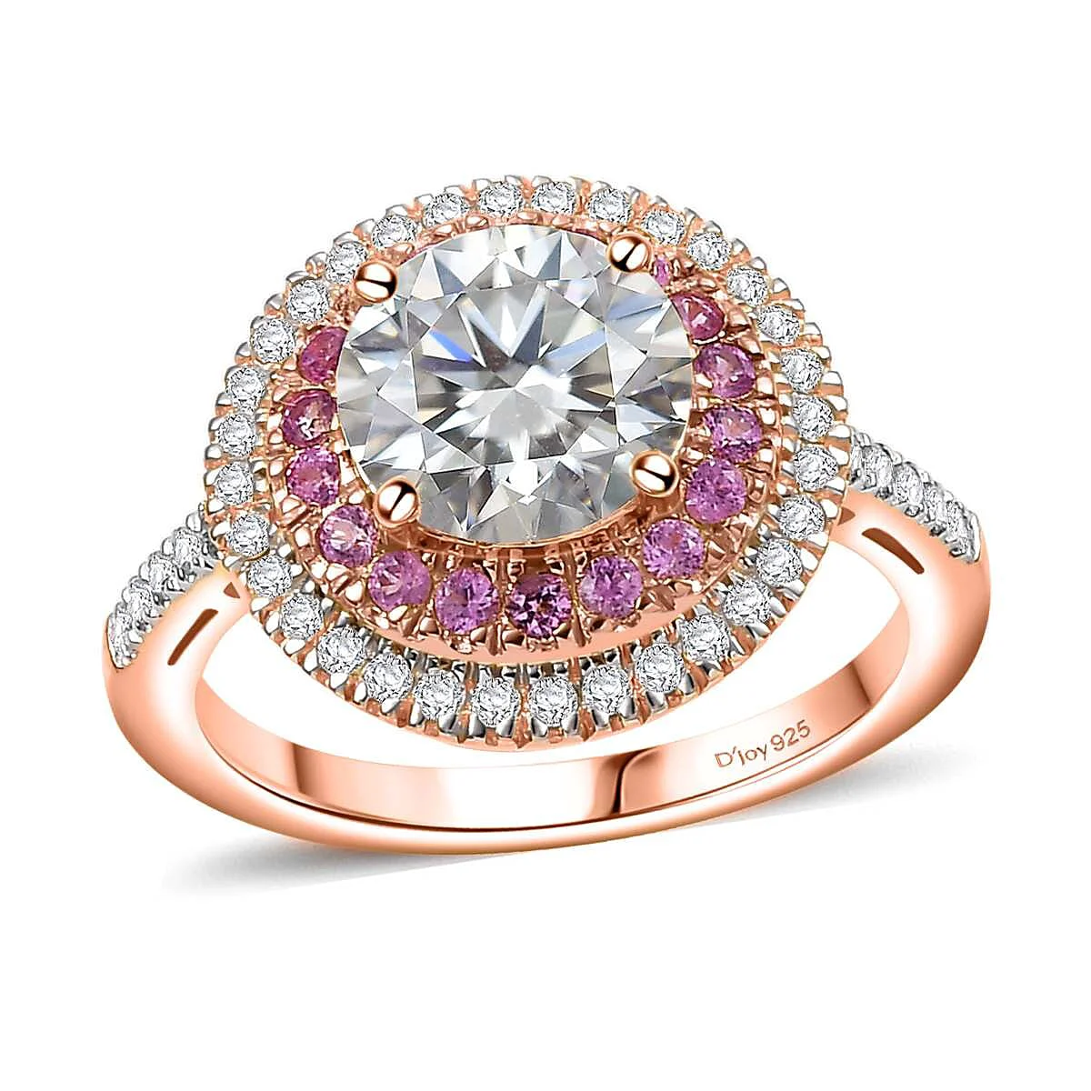 Durable HomeJewelryRingsHalo Rings 7743099 Elegant