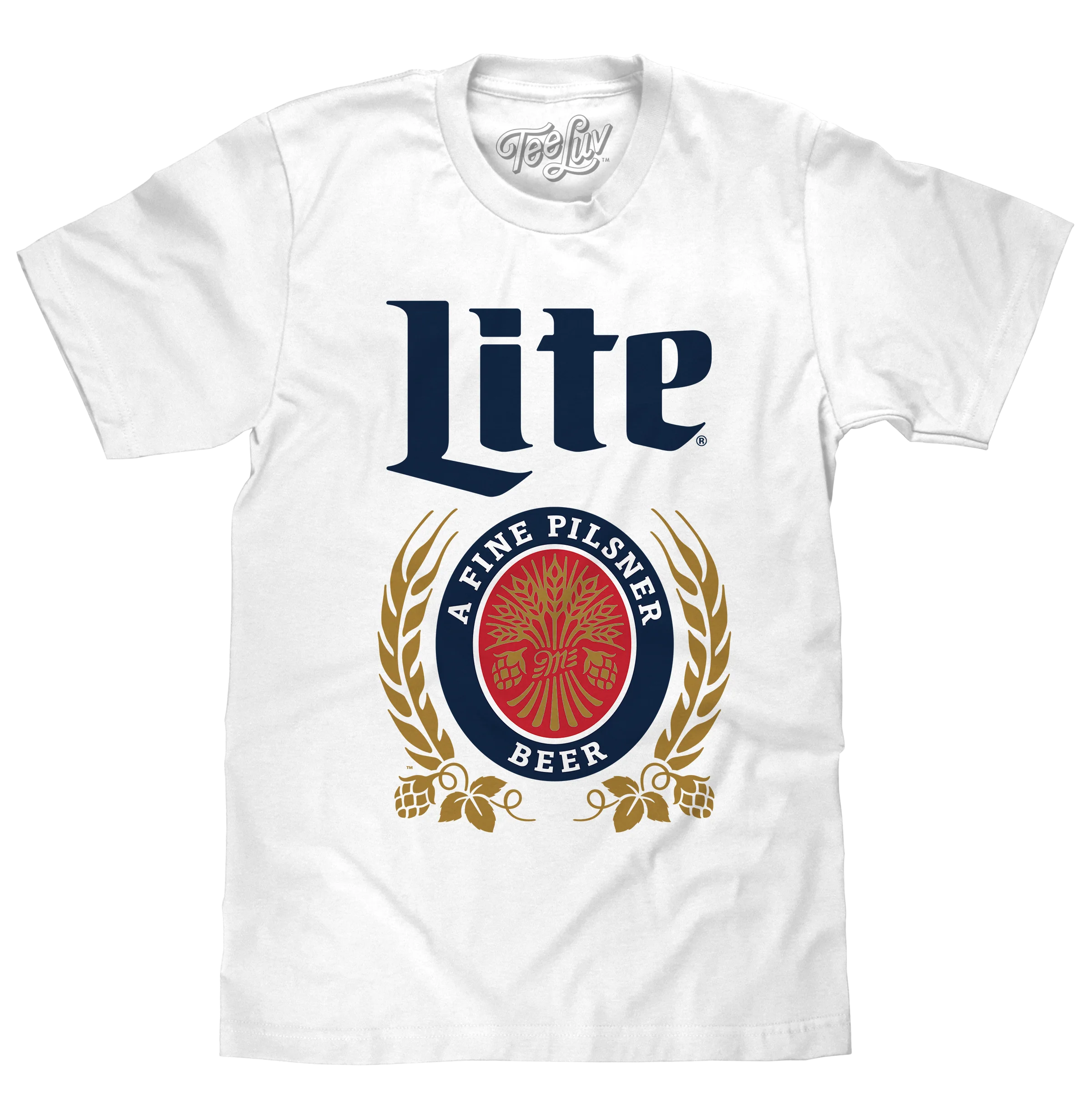 Safe Miller Lite Logo T-Shirt - White Proven