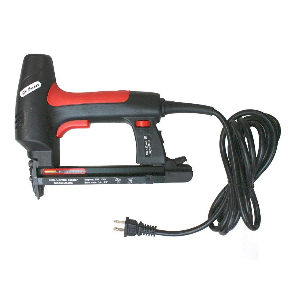 Powerful Electric Powered Upholstery Stapler 18 Gauge Brad Nailer Nail Gun Trusted