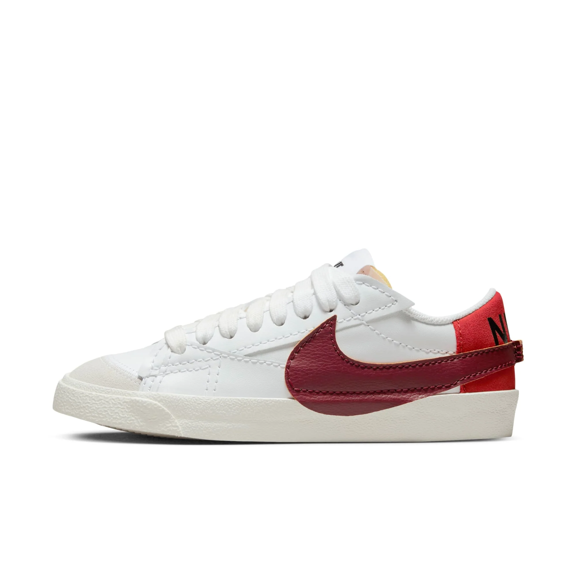 Healthy Nike Women's Blazer Low 77 Jumbo 'Dark Beetroot Cinnabar' Reusable