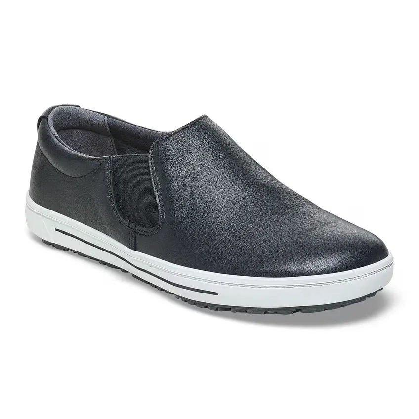 Sustainable Birkenstock Unisex QO 400 Natural Leather Black Fine Crafted