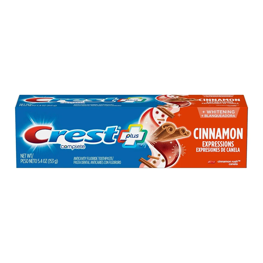 Responsible Crest Plus Complete And Whitening Cinnamon Toothpast 5.4 Oz User-Friendly