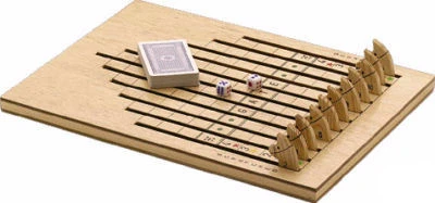 Versatile The Wooden Racing Race Horse Card Game Set Kit Smart