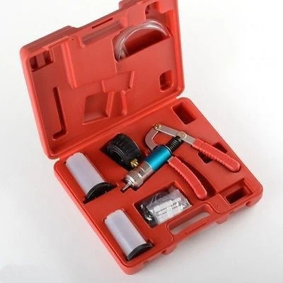 Solid Auto Brake Bleeder Bleeding Tool Kit Vacuum Pump Vacumm Test Tester Kit Testing Organic