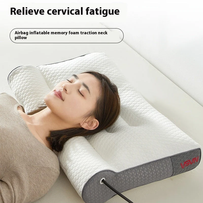 Carefully Designed Airbag Inflatable Cervical Neck Pillow Powerful