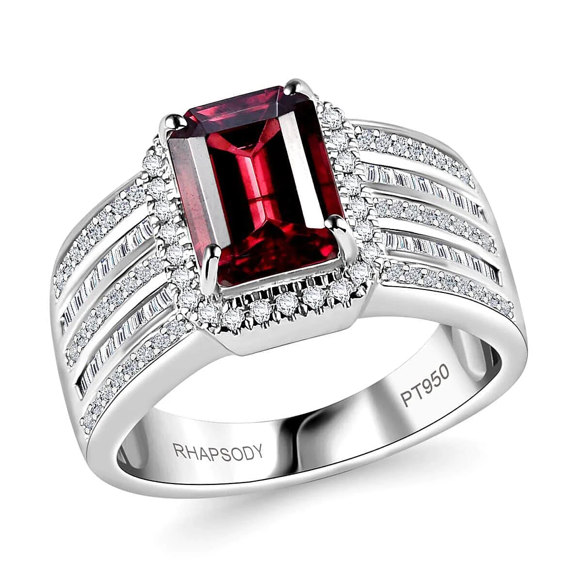Elite HomeJewelryRingsHalo Rings 7775959 First-Class