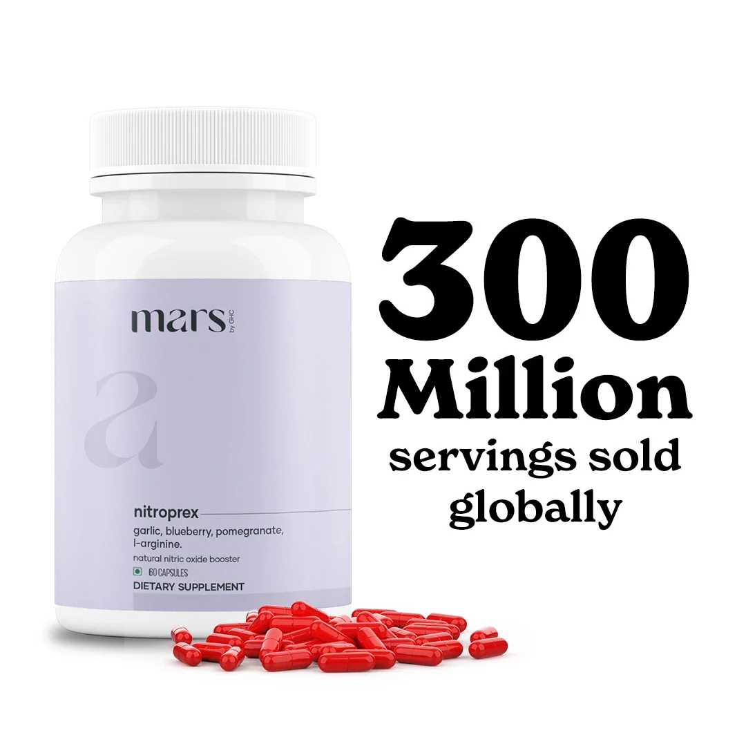Proven Mars NitroPrex – Natural Nitric Oxide Booster for Supercharge Blood Flow Stamina Performance Sophisticated