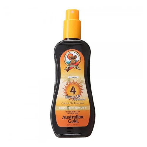 Professional Australian Gold Spf 04 Spray Carrot Oil Formula 8 Oz Casual
