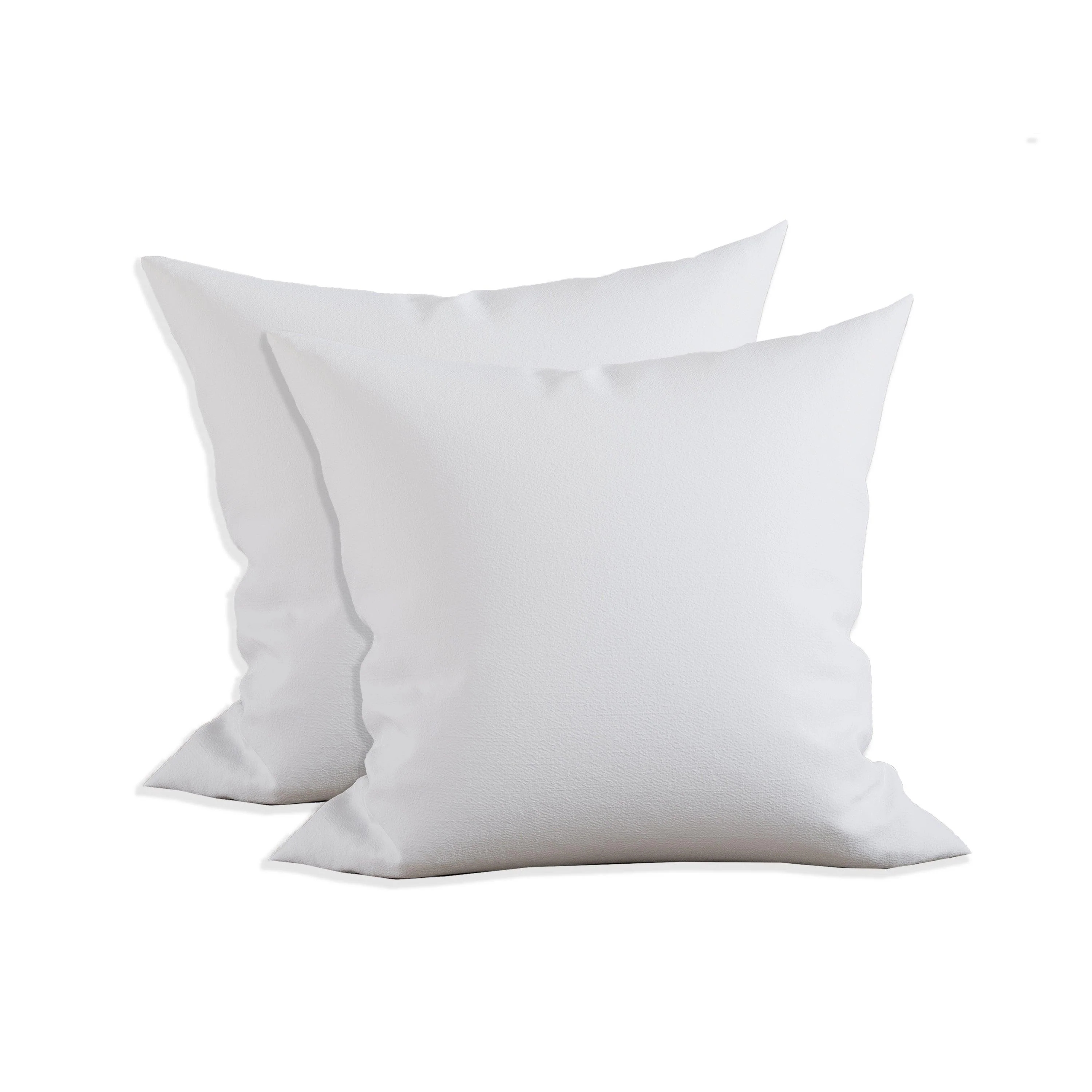 Genuine Elegant Comfort Pillow Inserts - Poly-Cotton Shell Siliconized Fiber Filling Specialty