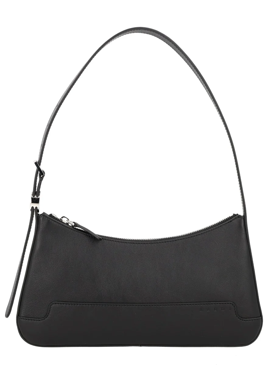 Environmentally Friendly Leather Shoulder Bag Detailed