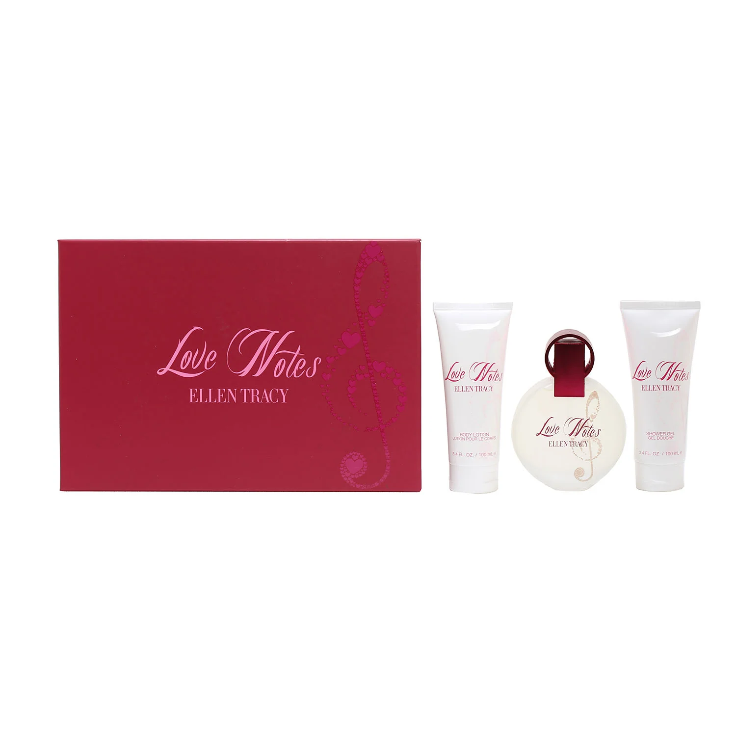 Consistent Ellen Tracy Love Notes 3 Pc Set Elite